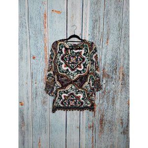 Style & Co bell sleeve tunic sz xs